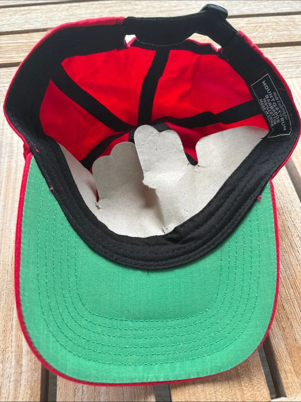 Collectible Mount Gay Rum Barbados Regatta cap from Key West, 2005